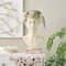 22" Cream Distressed Woman Antique Greek Bust Planter